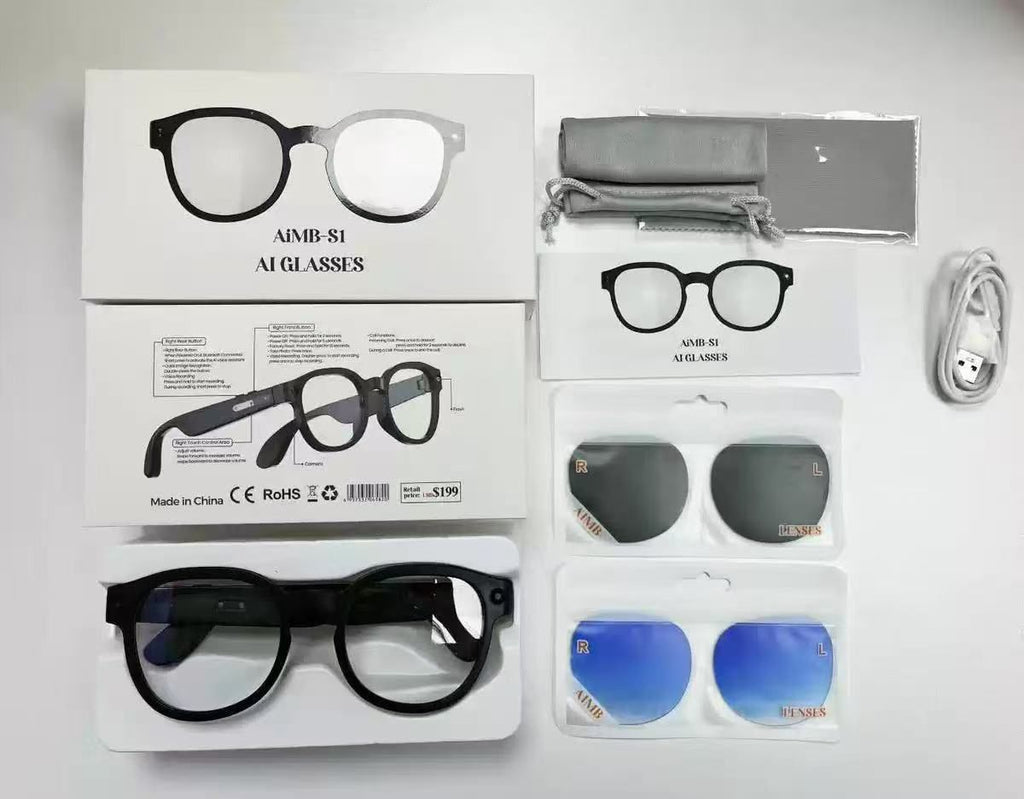 Q8 AI Smart Glasses – Capture, Translate & Stay Connected
