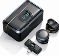 2-in-1 Wireless Microphone with Advanced Noise Cancellation
