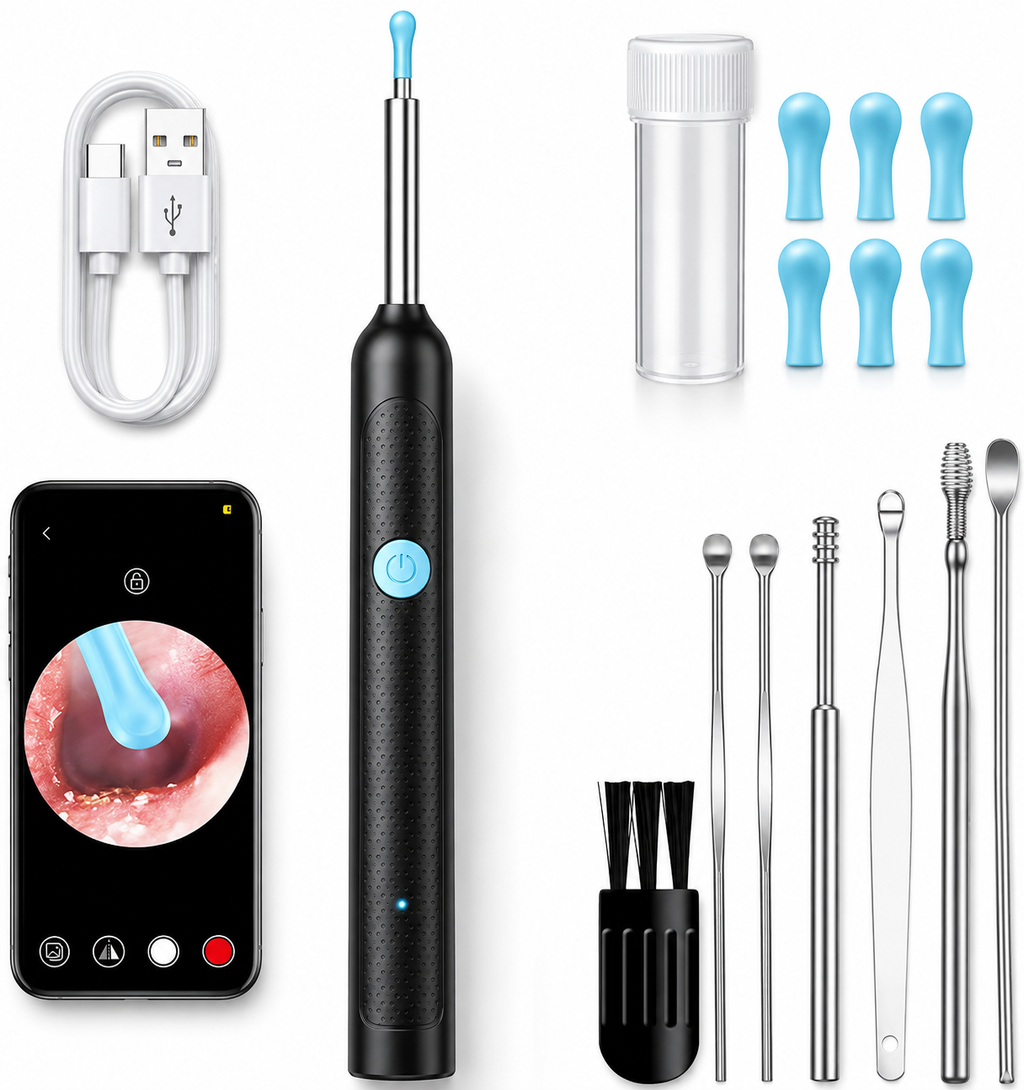 Smart Visual Ear Cleaner – HD Ear Wax Removal & Inspection Kit