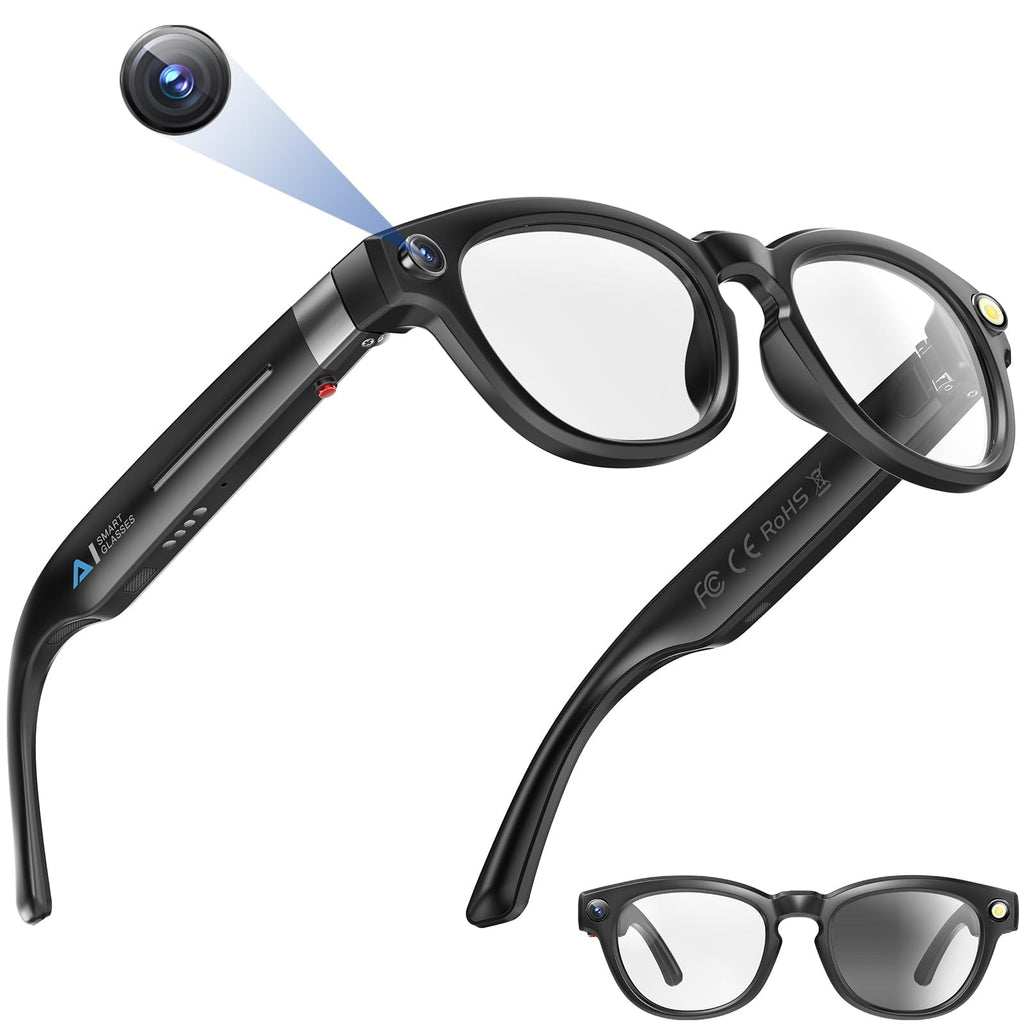 Q8 AI Smart Glasses – Capture, Translate & Stay Connected