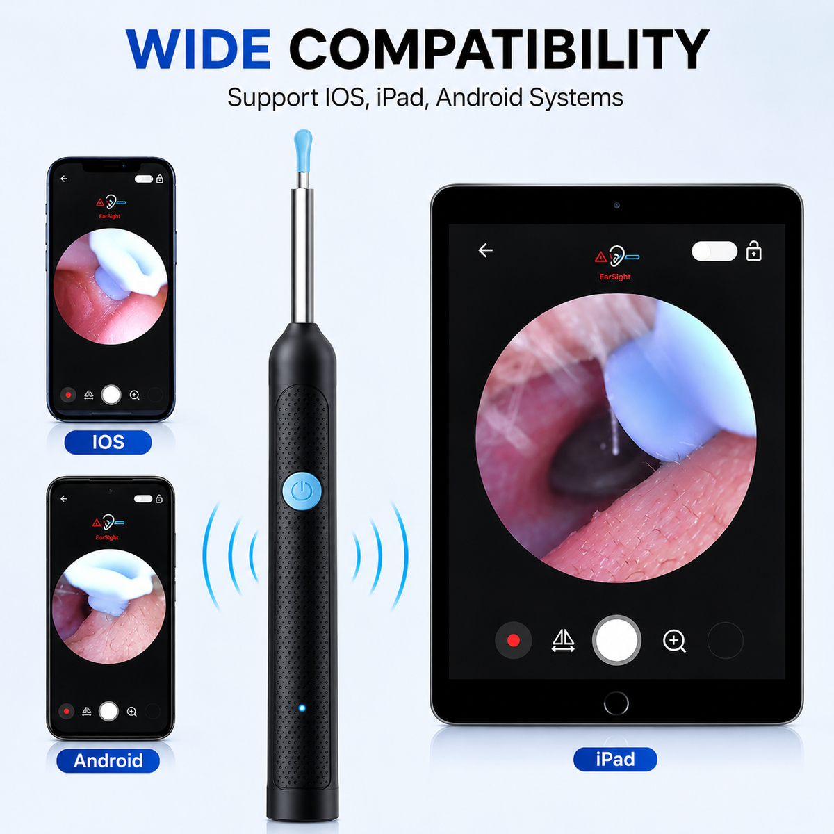 Smart Visual Ear Cleaner – HD Ear Wax Removal & Inspection Kit
